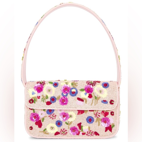 STAUD Handbags - STAUD BEADED TOMMY BAG